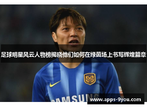 足球明星风云人物榜揭晓他们如何在绿茵场上书写辉煌篇章